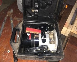 Craftsman router in case