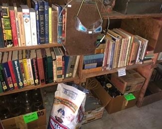 lots of books out here