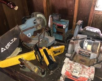 lots of power tools