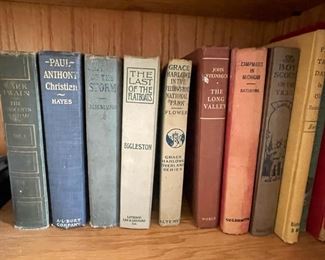 Vintage Hard Back Books