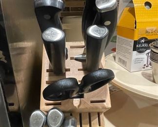 J.A. Henckels Knife Set