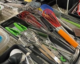 Assortment of Kitchen Utensils