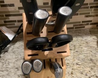 J.A. Henckels Knife Set