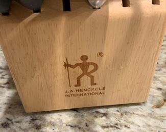 J.A. Henckels Knife Set