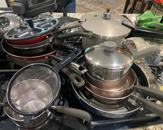 Assortment of Pots and Pans