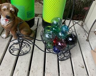 Assortment of Blown Glass Floats