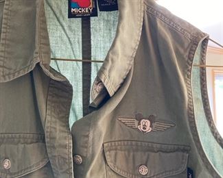Mickey Mouse Botton Up Vest