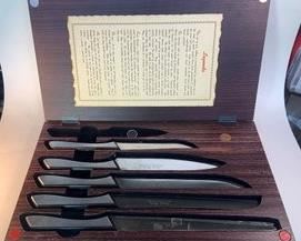 Vintage Japanese knife set 