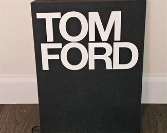 Large Tom Ford Book in Hard Cover Jacket