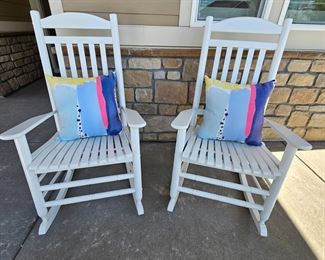 Patio rocking chairs
