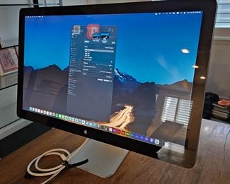 Apple Thunderbolt Display with camera