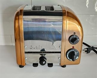 Dualit  New Gen 2-Slice Copper Wide Slot Toaster with Crumb Tray