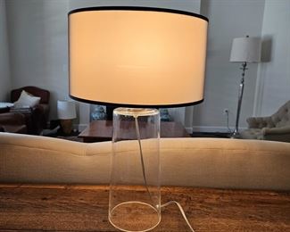 Contemporary Glass Lamp
