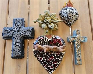 Four Milagros from Mexico ("Miracles") given for good luck