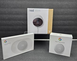 Nest Thermostat and Camera