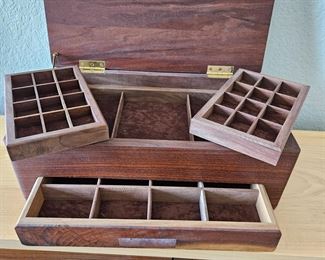 Hand Made Wood Jewelry Box