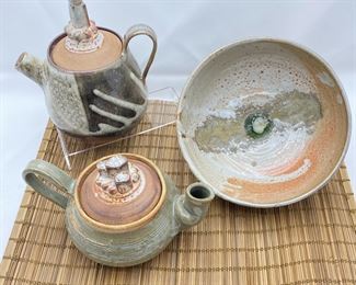 Set of Rustic Stoneware 