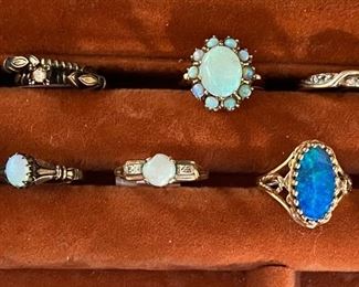 Some of the exquisite rings