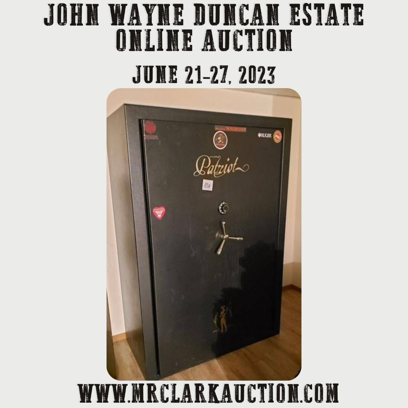 John Wayne Duncan Firearms Collection Estate... starts on 6/21/2023