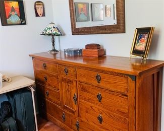Mission Style Dresser