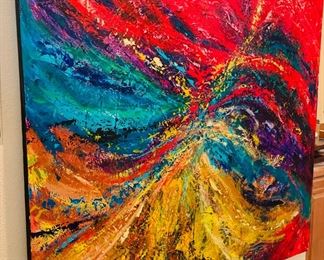 Large Spatter Painting