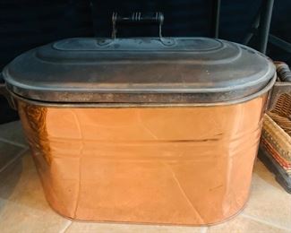 Large Copper Tub