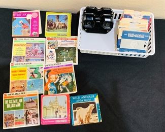 Vintage Bakelite Viewmaster & Reels including Disney