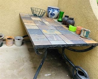 Patio table