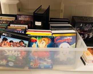 VHS Tapes & DVD Movies