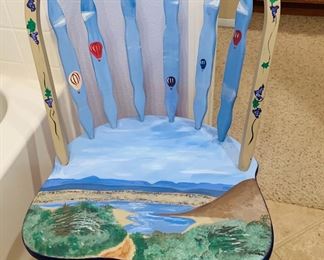 Hand Painted Chair