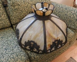 Stained Glass Chandelier