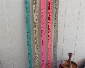 Advertising Yard Sticks