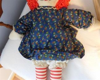 Old Raggedy Ann Doll