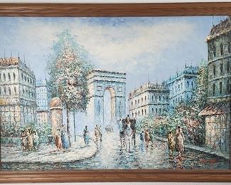 Marie Charlot Original French Oil Painting