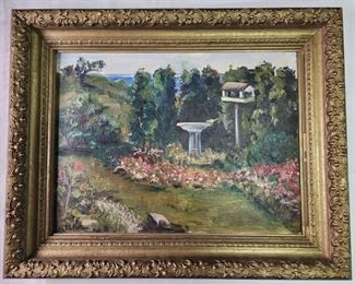 E. Charlton Fortune Signed Oil Painting
