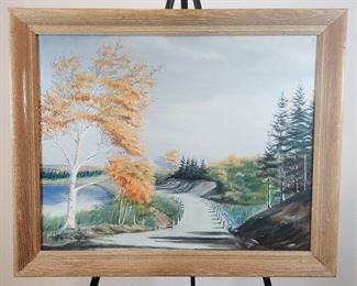 Alden L Coffill Original 1960 Oil Painting