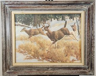 Tom Beecham Signed Original Oil Painting
