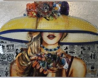 "Sweetness" Greg Creason Mixed Media Painting