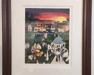 Jane Wooster Scott LE Framed Lithograph