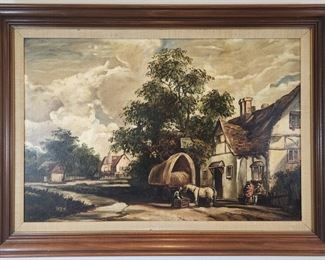 Paul Kujal Original Framed Oil Painting