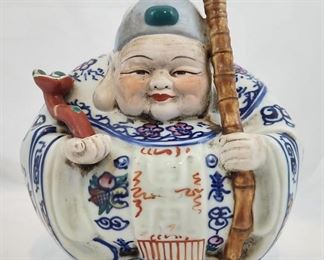 Antique Chinese Porcelain Jurojin Figure