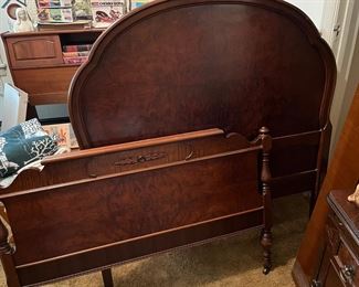 Antique Twin bed ~ has matching dresser and night stand