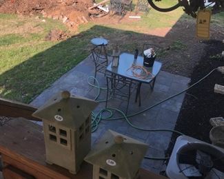 Items Located On The Back Porch