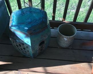 Items Located On The Back Porch