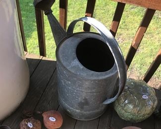 Items Located On The Back Porch