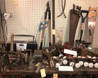 Items Located In The Lower Level Garage