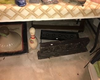 Items Located In The Lower Level Garage