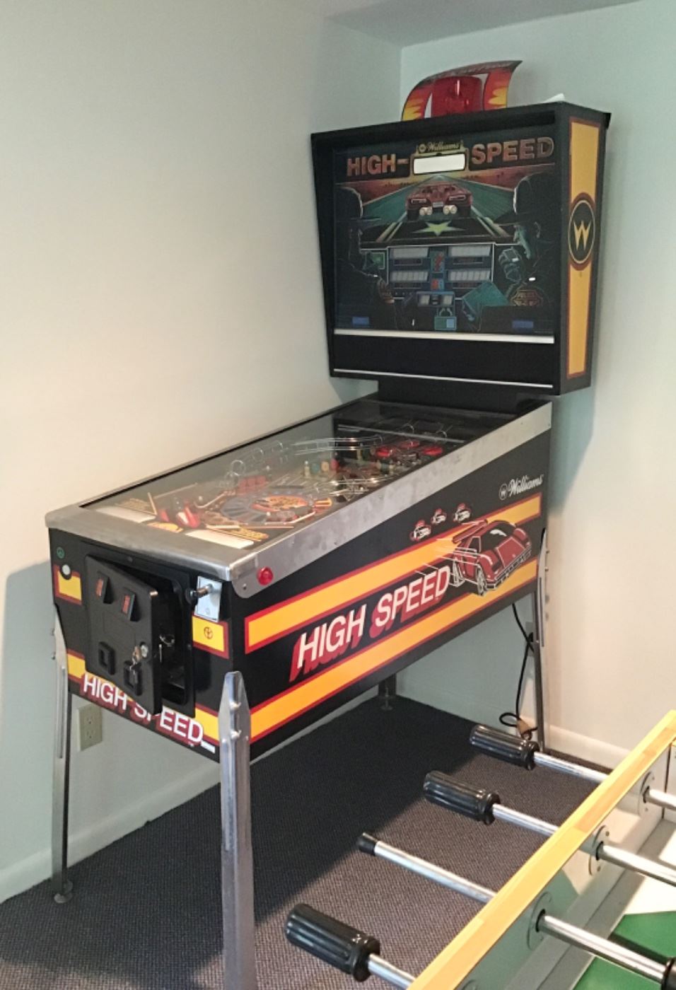 Williams High Speed Pinball Machine Working Condition