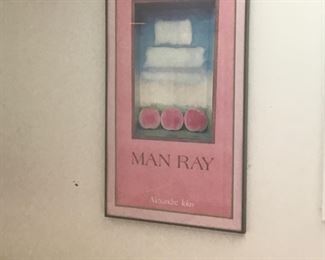 Vintage Framed Art Posters