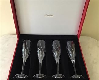 Cartier Set of Flutes